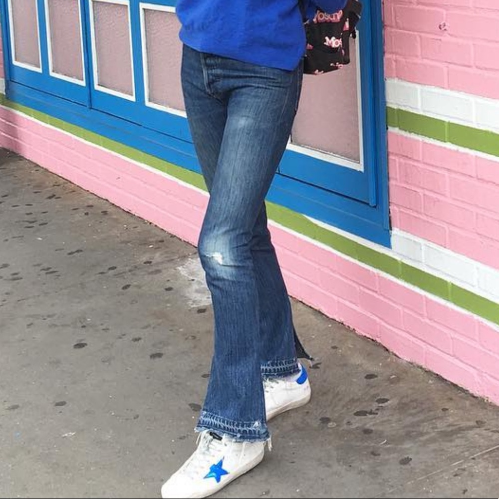AMAZING boot cut redone Levi’s